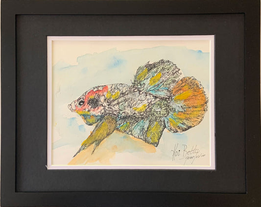 Koi Betta Original - Gene's Pen & Ink