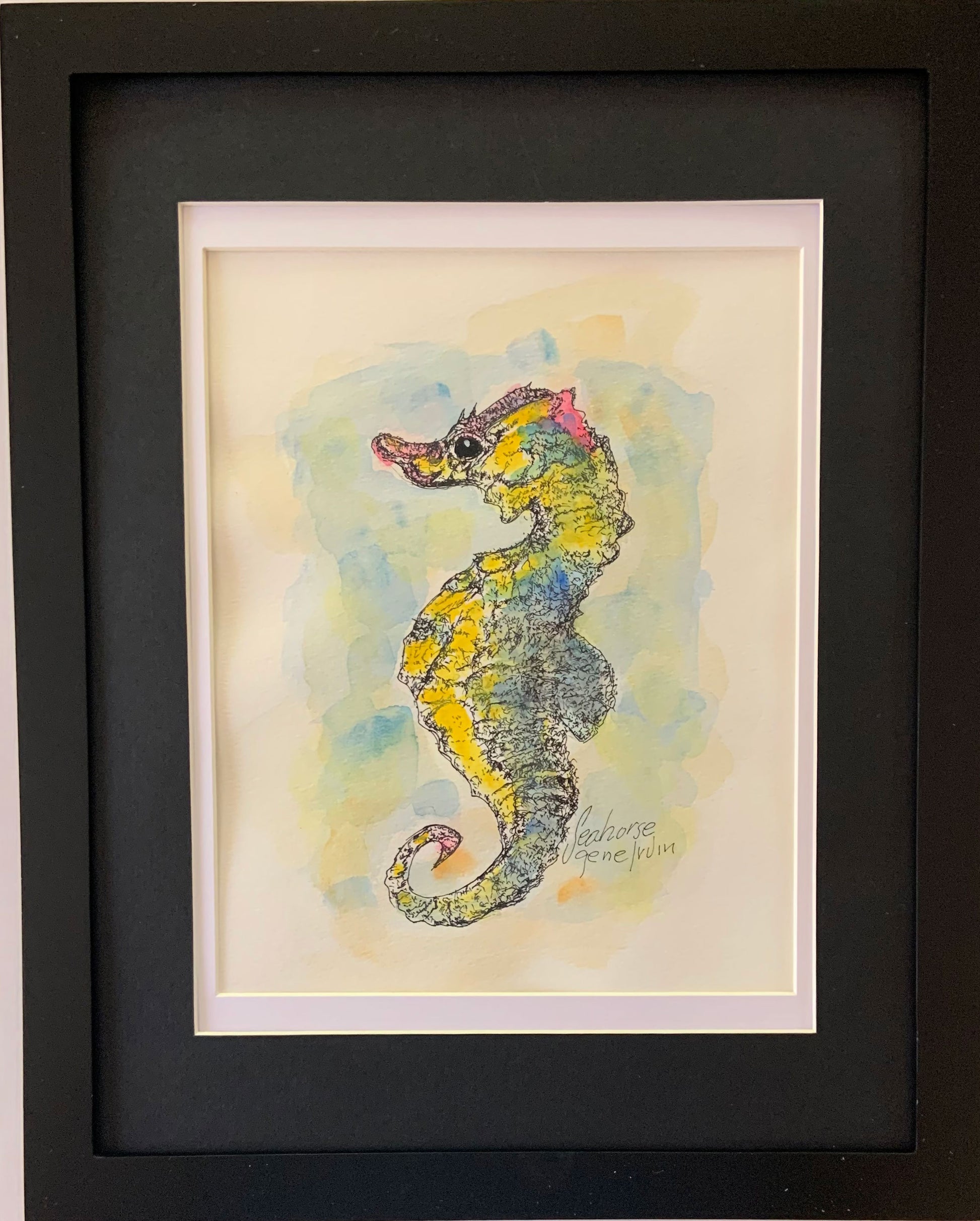 Seahorse Original - Gene's Pen & Ink