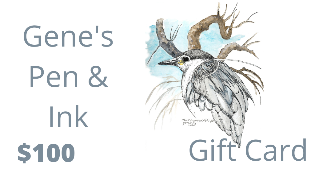 Gene's Pen & Ink Gift Card - Gene's Pen & Ink