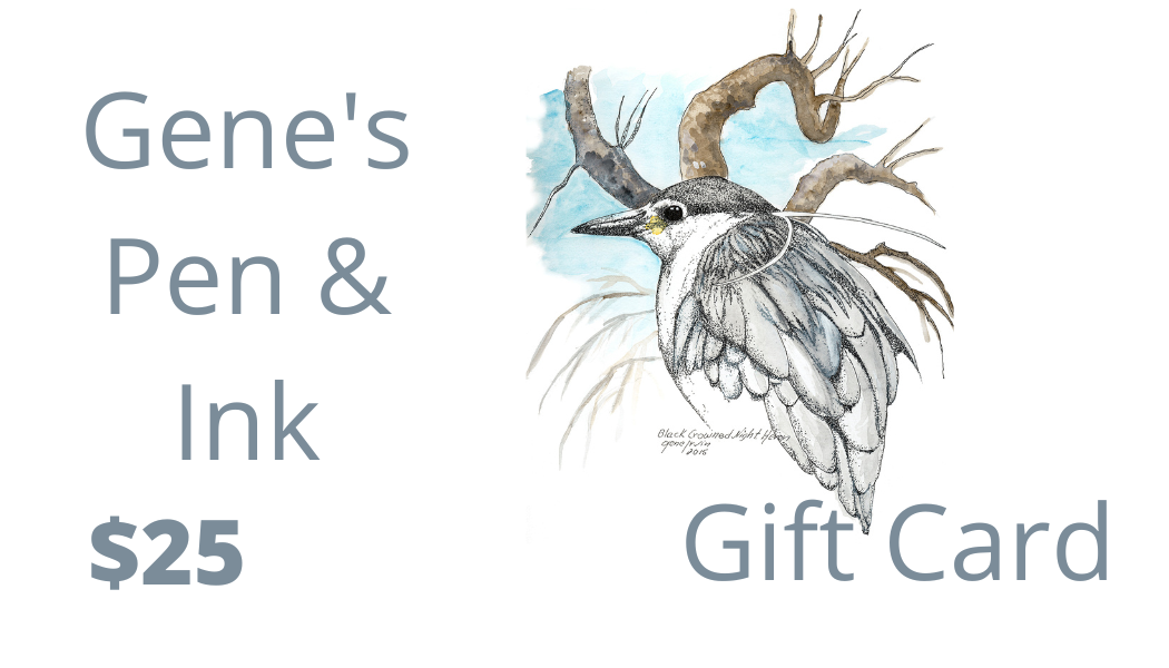 Gene's Pen & Ink Gift Card - Gene's Pen & Ink