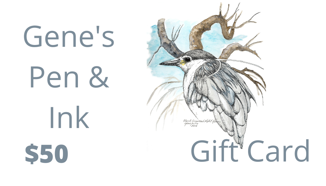 Gene's Pen & Ink Gift Card - Gene's Pen & Ink