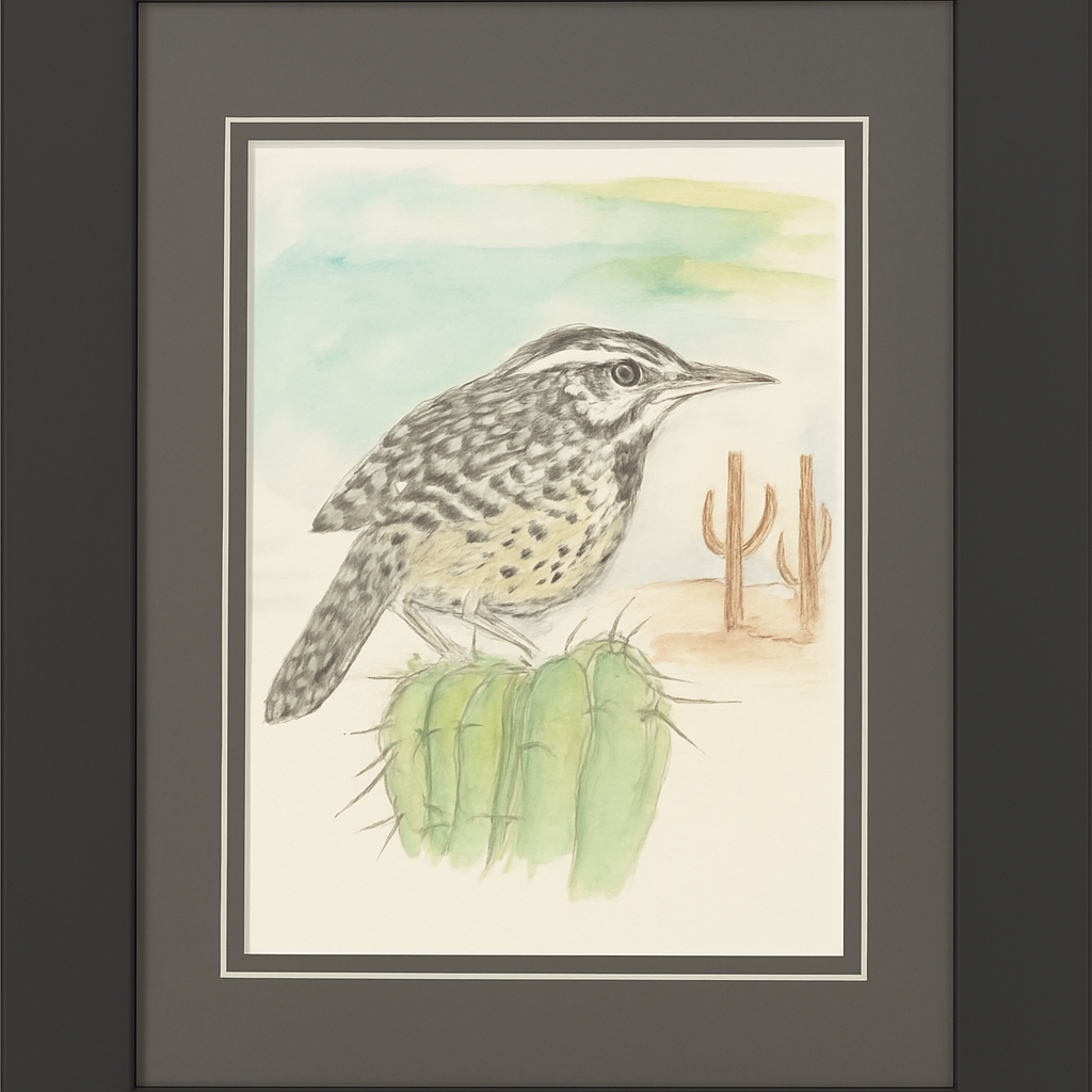 Cactus Wren Original