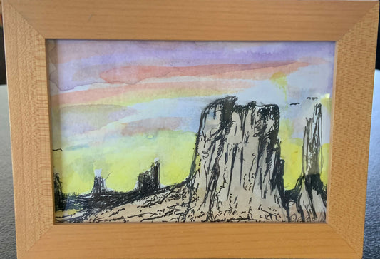 Monument Valley Original - Gene's Pen & Ink
